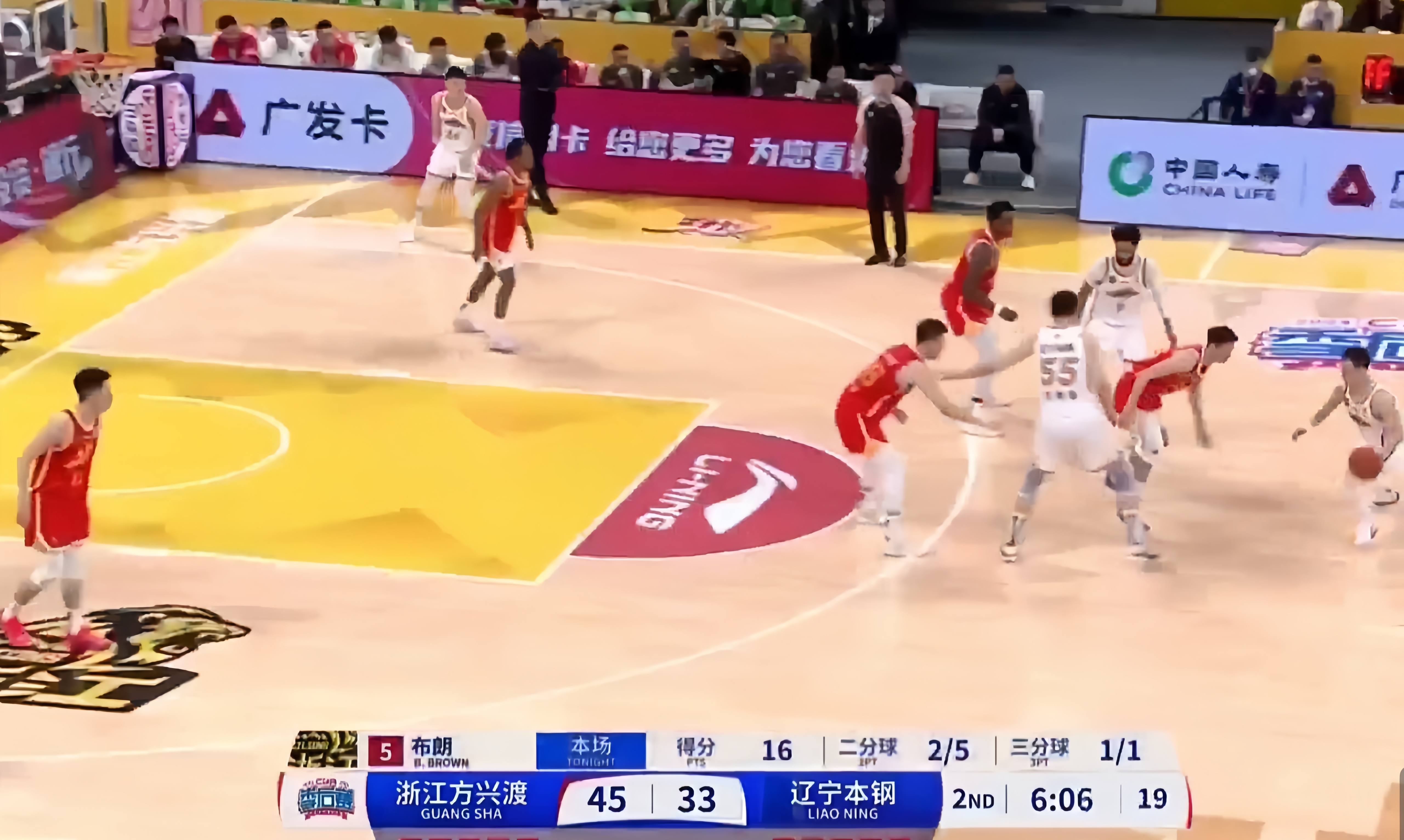 浙江男篮横扫对手，净胜对方二十分以上