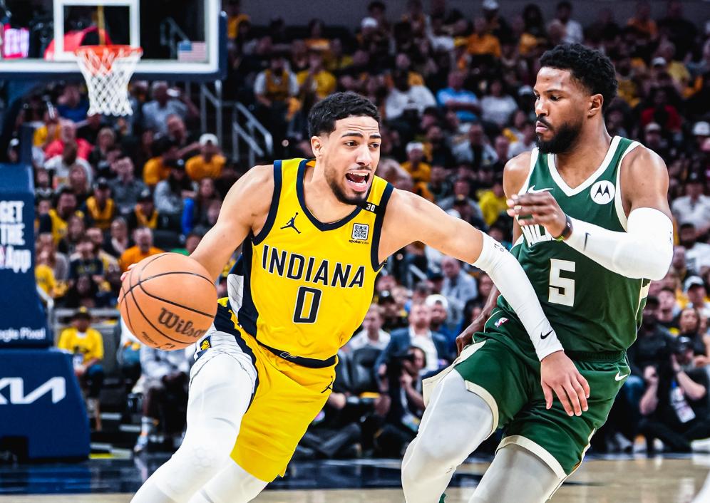 开云体育入口-步行者再胜雄鹿，取得系列赛开门红